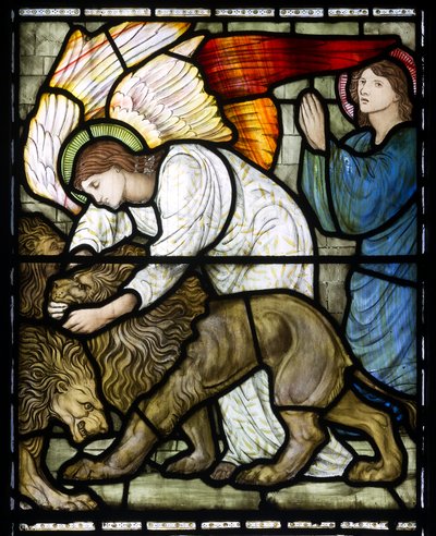 Daniel In The Lions Den by Edward Burne Jones